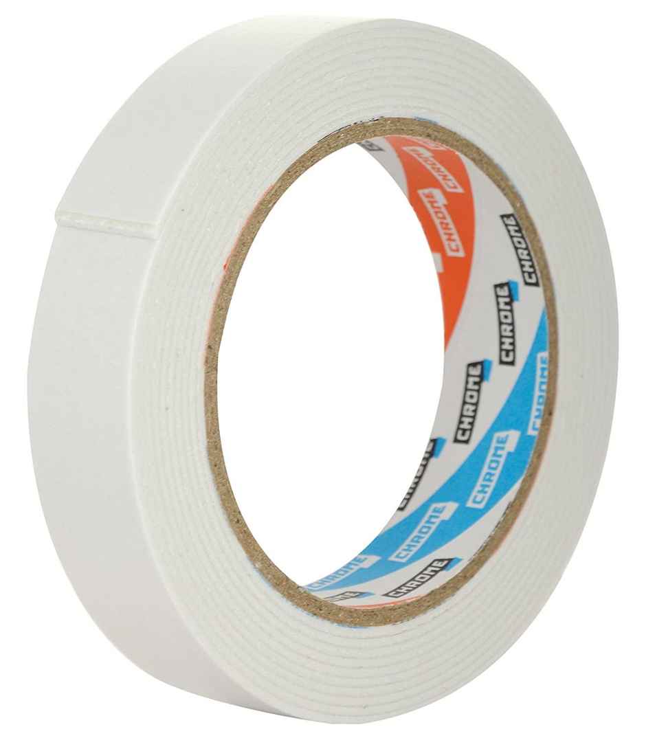 Chrome Double Sided Foam Tape 24Mmx3Mtr