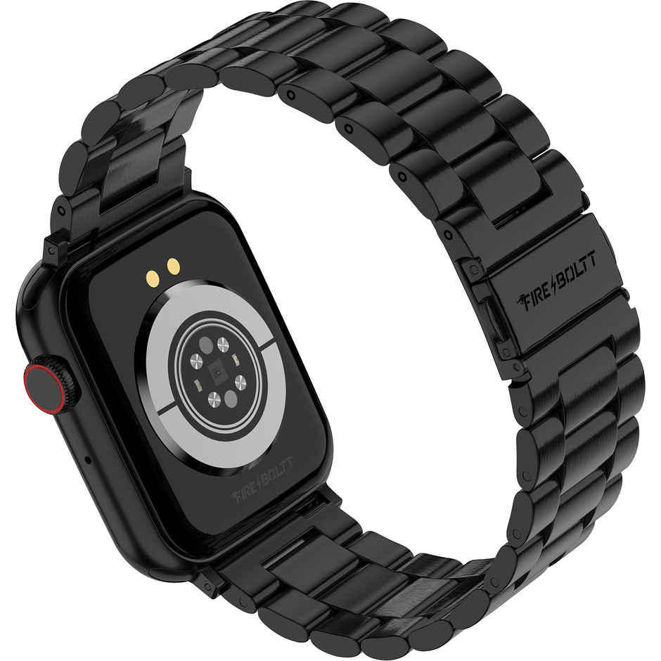 Fire-Boltt Lumos Smartwatch | 1.91" Display | BT Calling - Steel Black