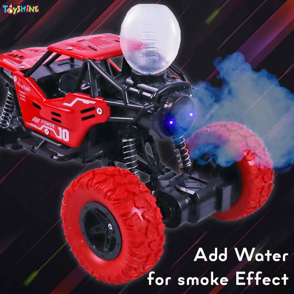 Toyshine 1:16 Scale 27Mhz Smoke Rock Crawler Monster Rc Truck - Assorted