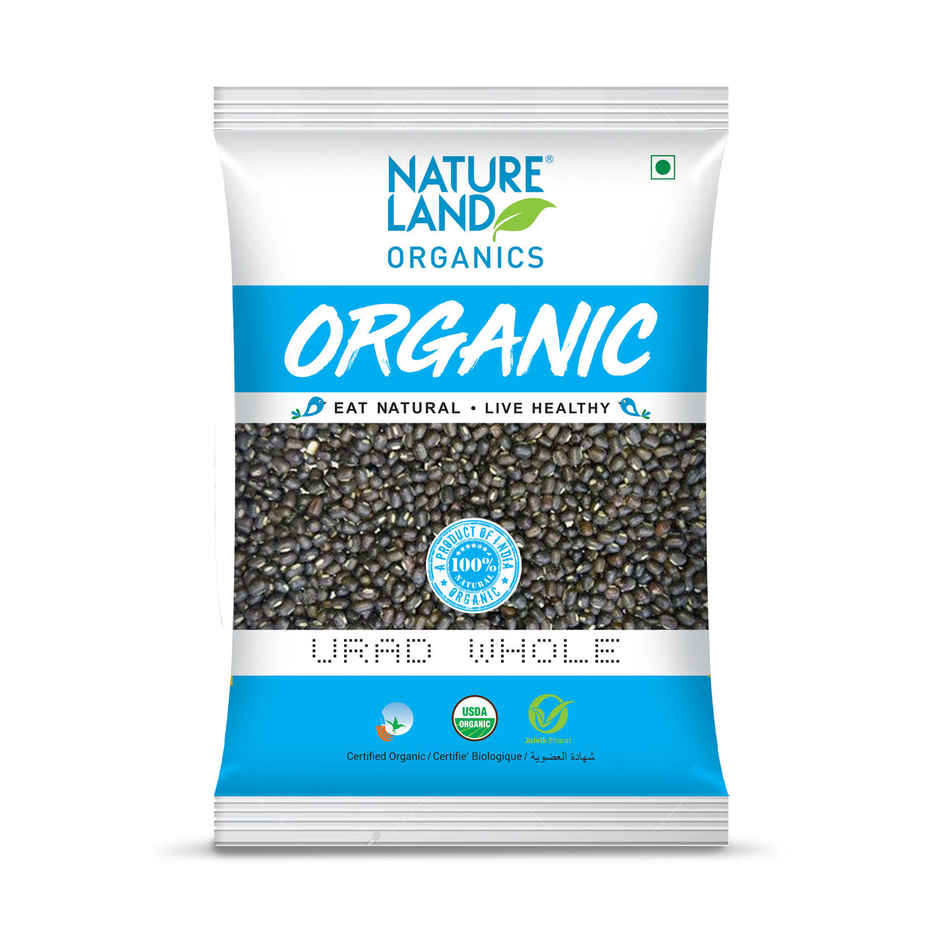 Natureland Organics Urad Whole