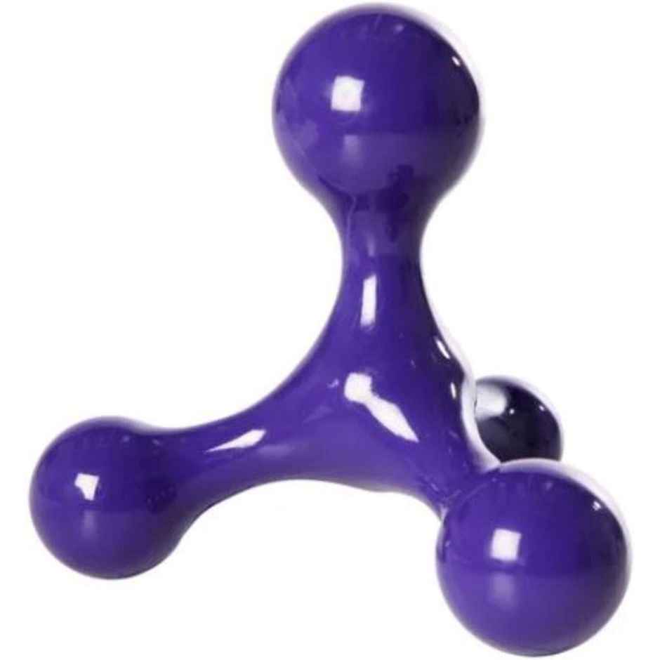 Decathlon Triathlon 4 Knob Hand Massager | Purple