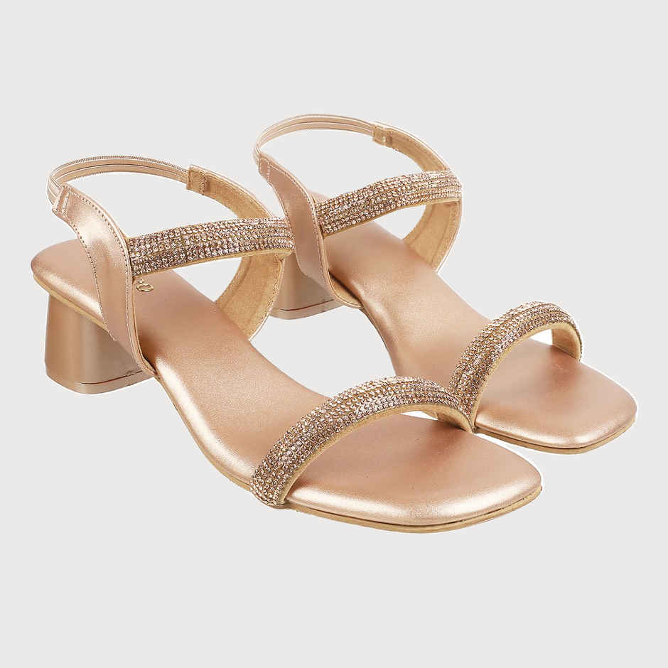 Metro Women Rose Gold Color Sandal - Ethnic | Size UK 5 | 35-345