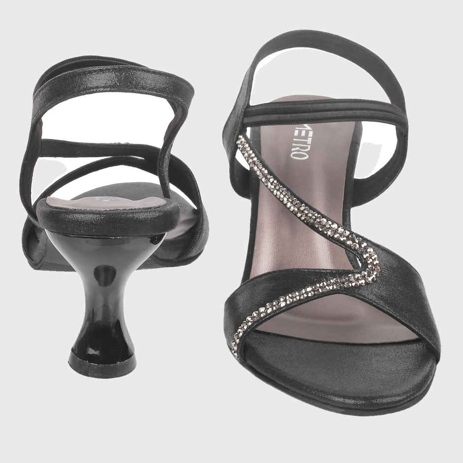 Metro Women Black Color Sandal - Ethnic | Size UK 5 | 35-4916