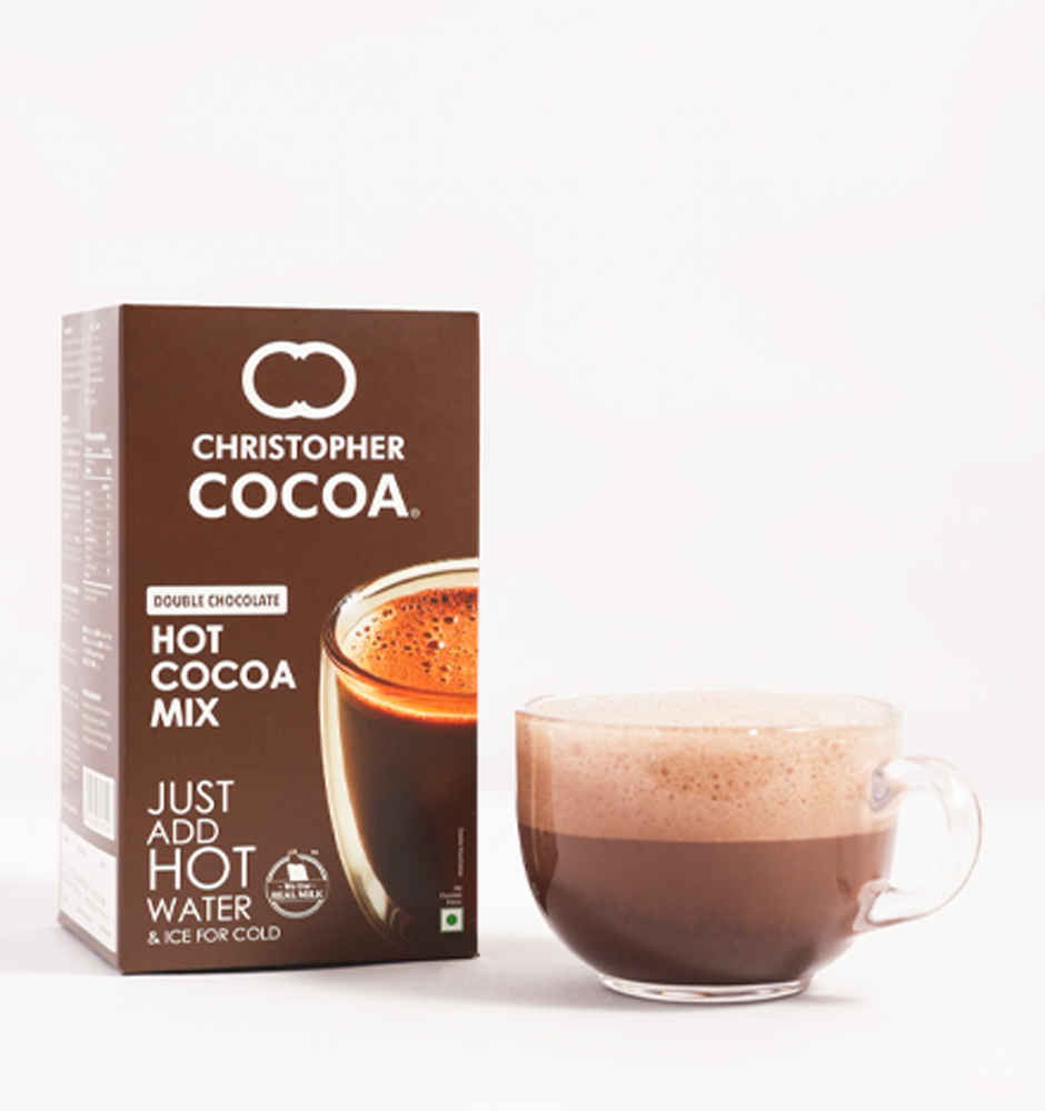 Christopher Cocoa Hot Cocoa Premix | Instant Hot Chocolate | 3 Sachets