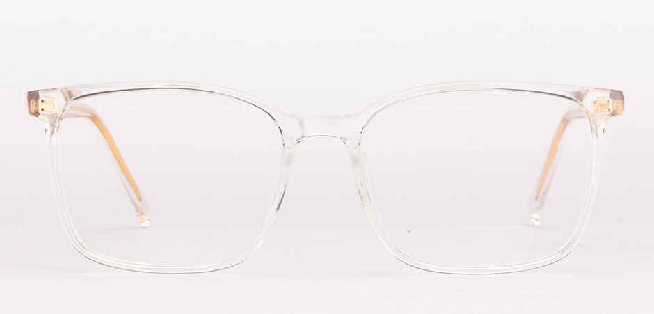 Lenskart BLU Unisex Zero Power Computer Glasses| Medium | Transparent - 135 mm