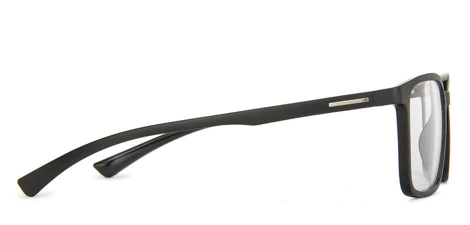 Lenskart Blu Unisex Solid Plastic Computer Glasses | Black - L