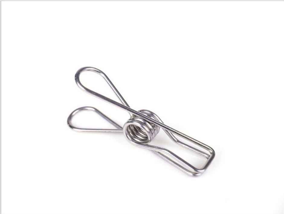 New Dawn 10 Clips Stainless Steel Rust-Free Cloth Hanger For Drying Clothes Drying Hanger