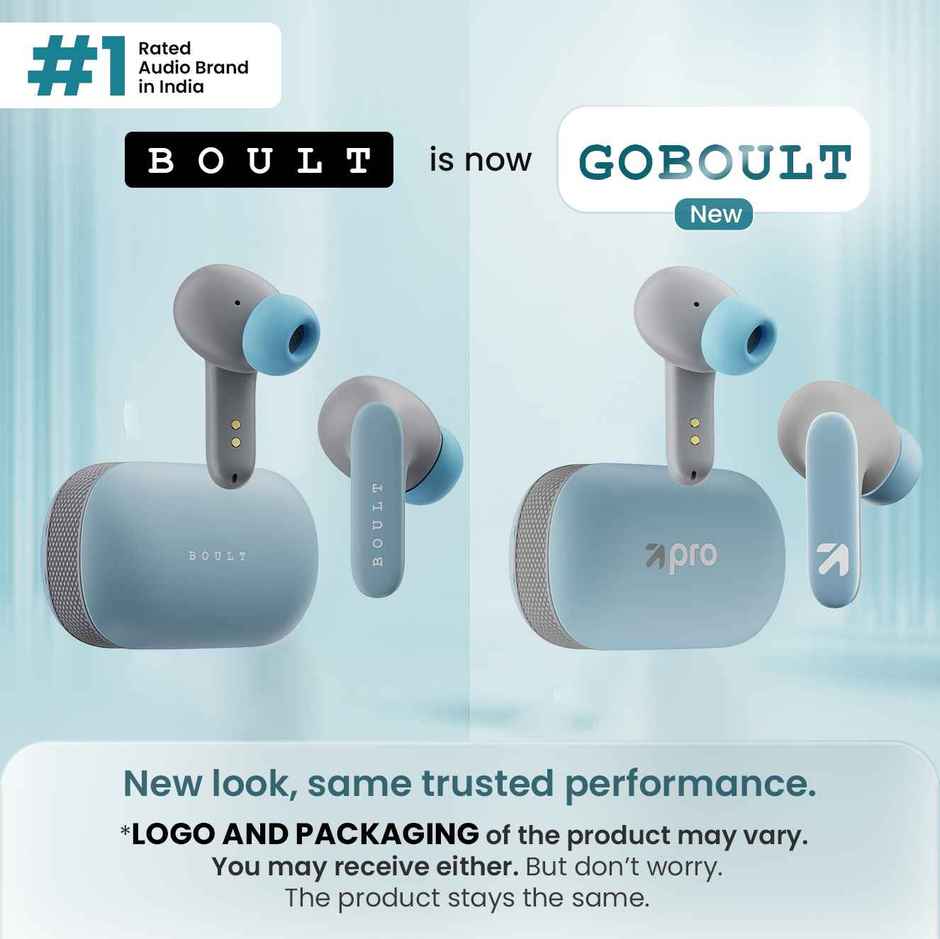 GOBOULT K60 Zen Quad Mic ENC | 60H Battery | Fast Charging | Powder Blue
