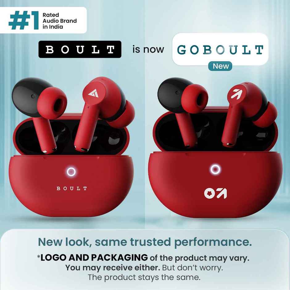 GOBOULT (Formerly Boult) W40 with Quad Mic Enc, 48H Battery Life, Made in India, BT v5.3