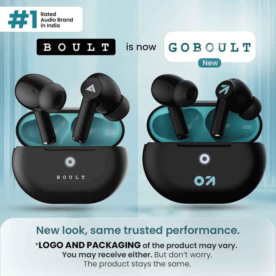 GOBOULT K45 Quad Mic ENC | 48H Battery | Low Latency Gaming | 5.3v Bluetooth | Electric Black