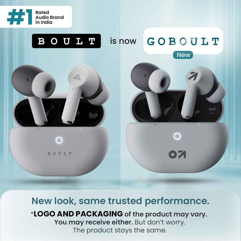 GOBOULT (Formerly Boult) W40 with Quad Mic Enc | 48H Battery Life | BT v5.3 | Ivory White
