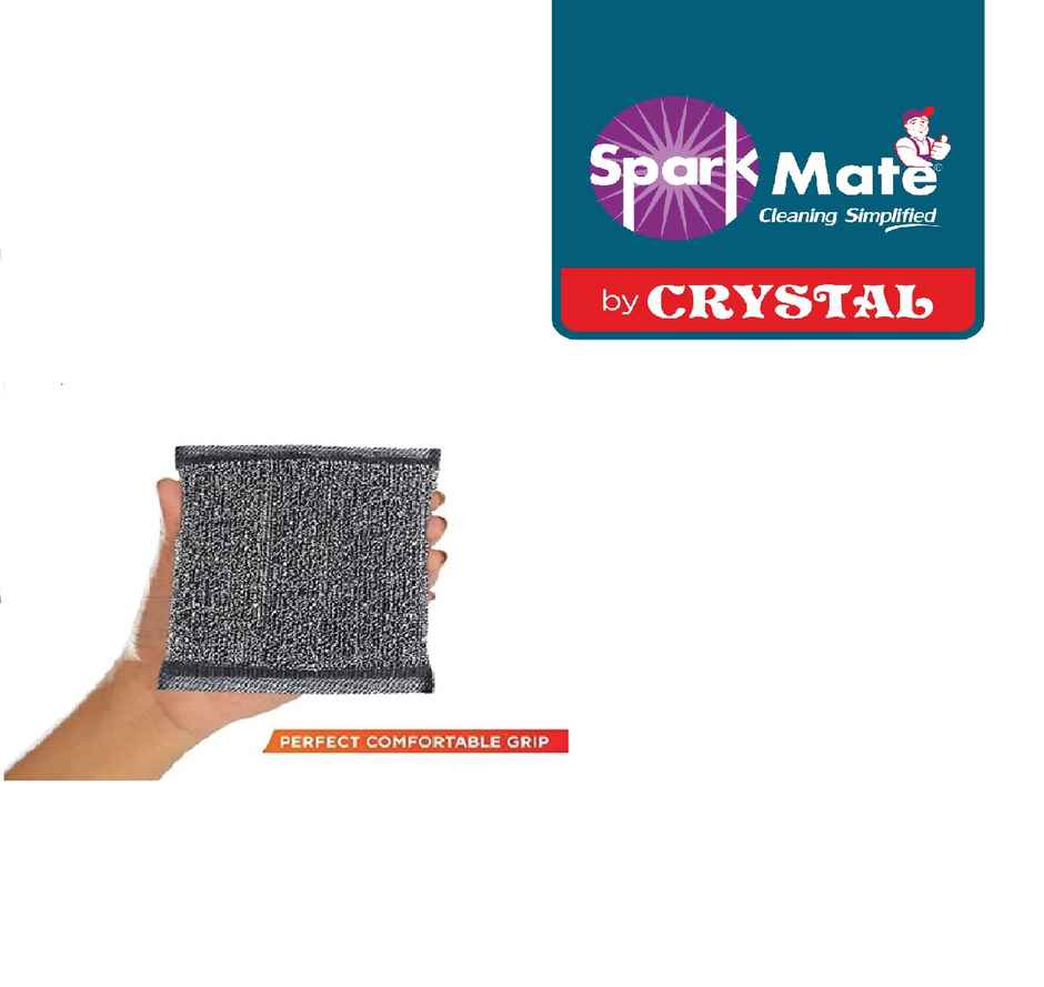 Sparkmate By Crystal Hardy Scrub Stainless Steel Utensil Scrubber