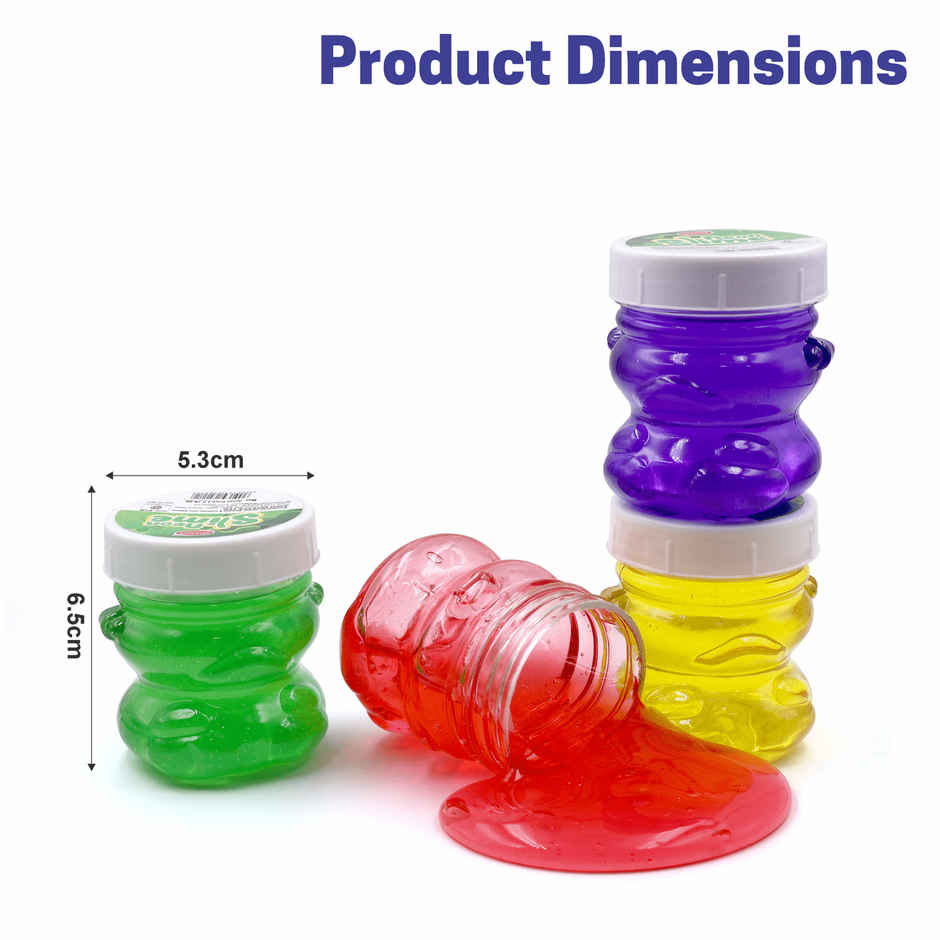 Aditi Toys Glitter Scented Slime Kit, Soft, Non-Sticky, Non-Toxic, Age 5+ | Multicolour