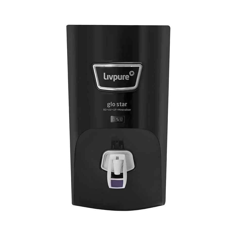 Livpure Glo Star RO+In-Tank UV+UF+Mineraliser - 7 L Storage