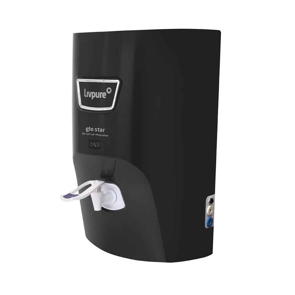 Livpure Glo Star RO+In-Tank UV+UF+Mineraliser - 7 L Storage