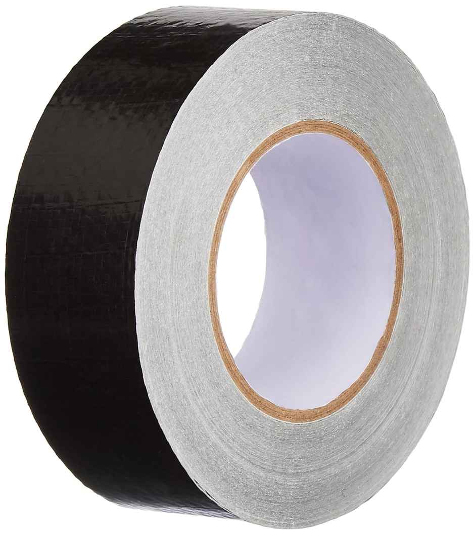 Lumivolt 0.5 INCH Black tape uses in eletricial fitting pack of 1
