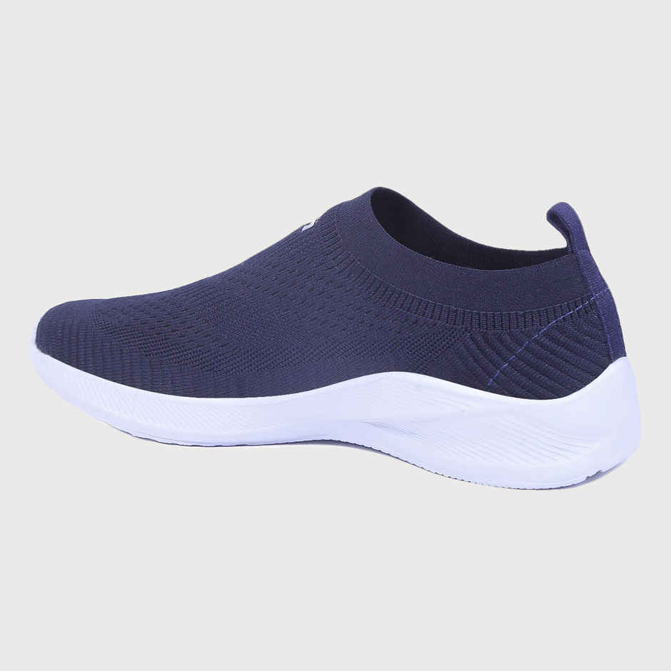 Asian Men s Wind-04 Navy Blue Laceless Shoes | UK-10