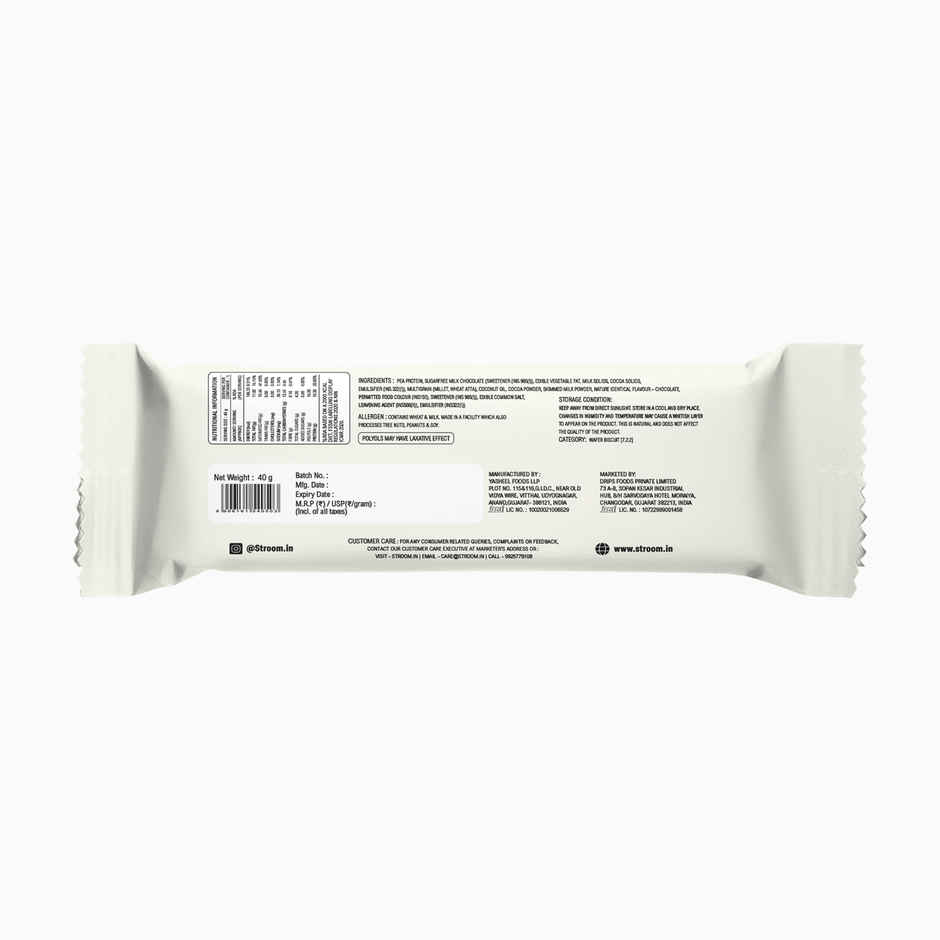 Stroom Chocolate Protein Wafer Bar