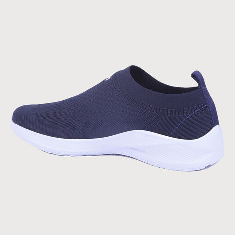 Asian Men s Wind-04 Navy Blue Laceless Shoes | UK-10