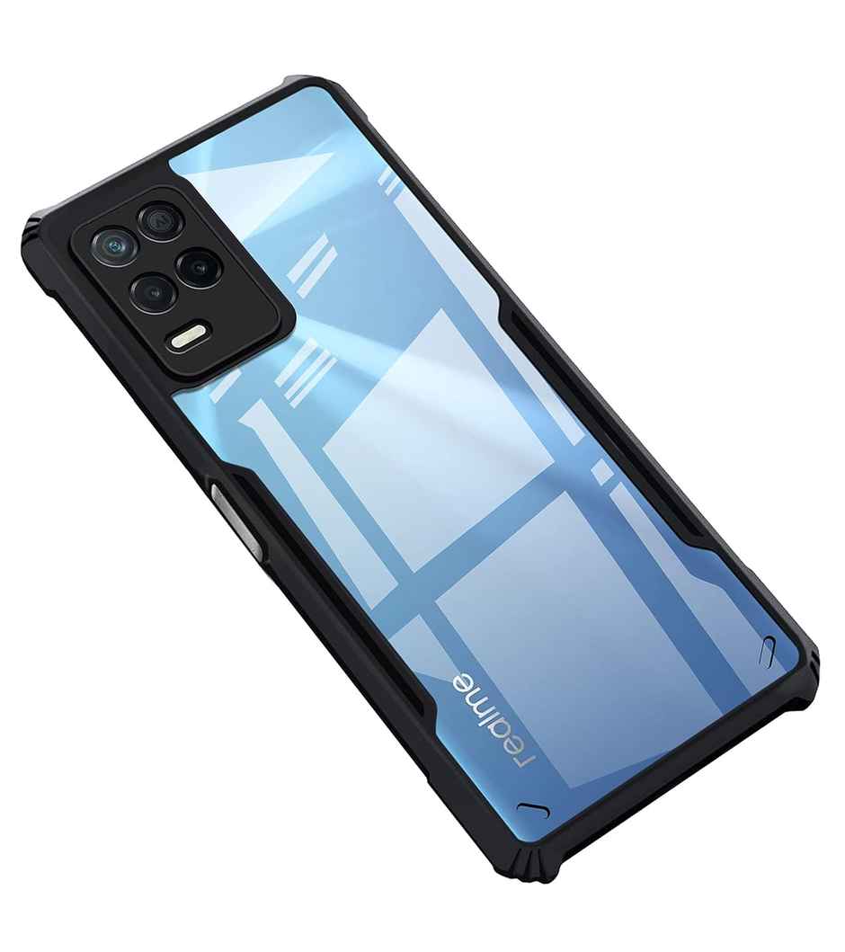 Zapcase Back Cover for Realme Narzo 30 5G, Realme 9 5G, Realme 8 5G, Realme 8s 5G | Matte-Black