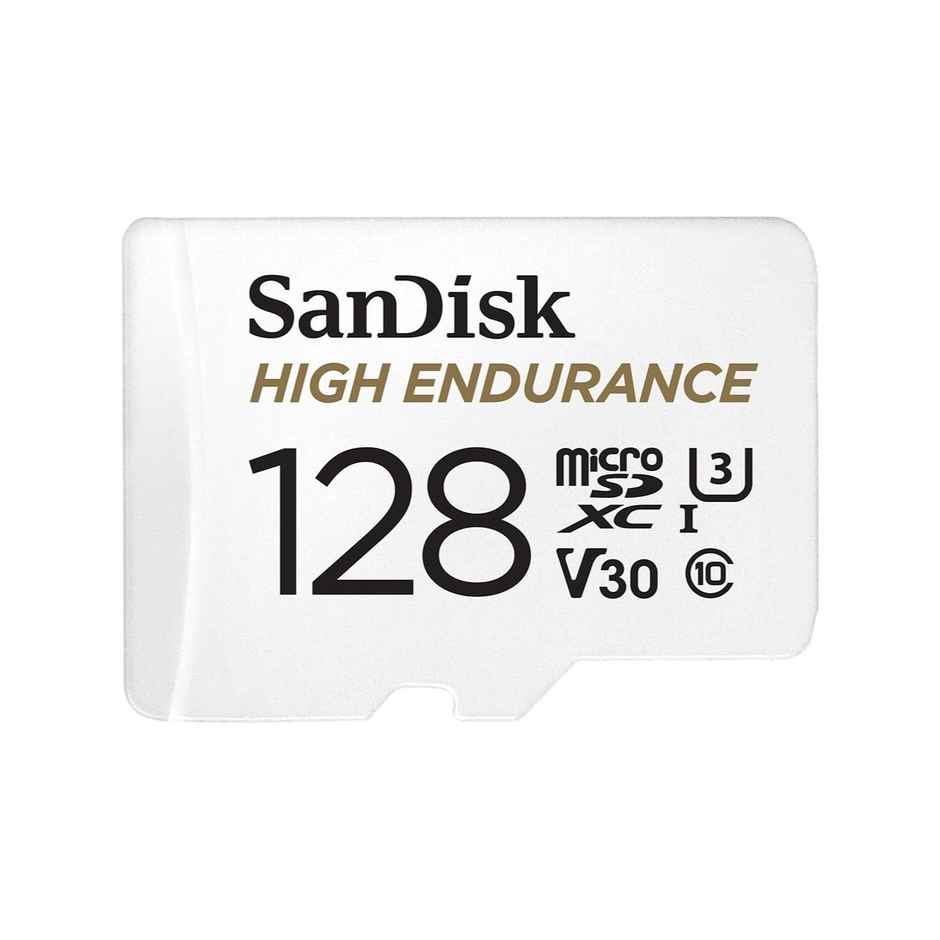 Sandisk High Endurance Microsdxc Card | 128G | Uhs-I,C10,U3,V30 | 100Mb/S R | 40Mb/S W