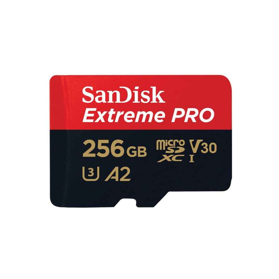 Sandisk Extreme Pro Microsd Uhs I Card 256Gb For 4K Video