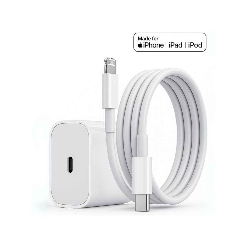 Roarx 20W Type C iPhone PD with Type C to Lightning Cable for iPhone