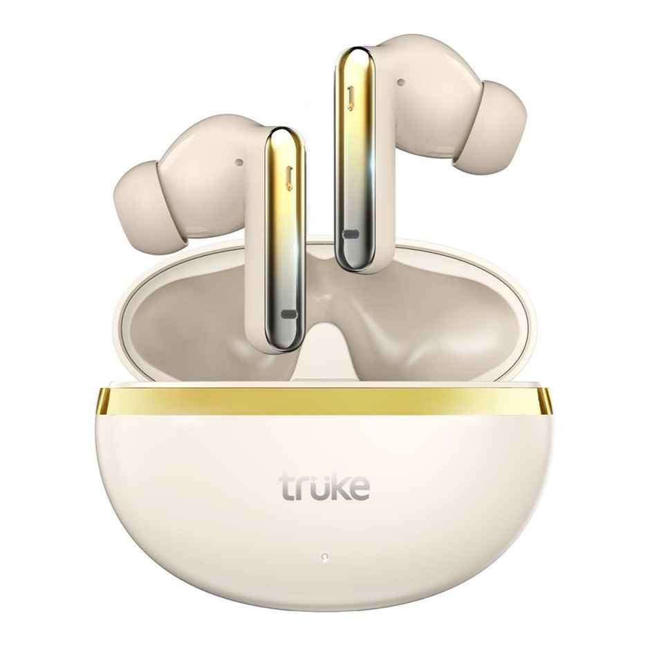 truke Buds Q1 Lite Truly Wireless Bluetooth Earbuds with 4Mic ENC, 48H Battery - MintGreen