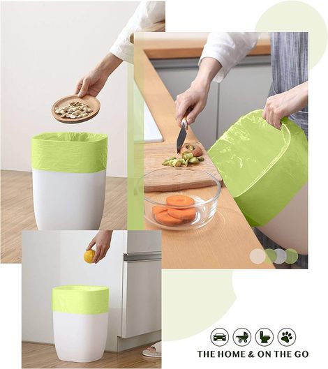 Ezee Biodegradable Medium Garbage Bags 19 x 21 Inch