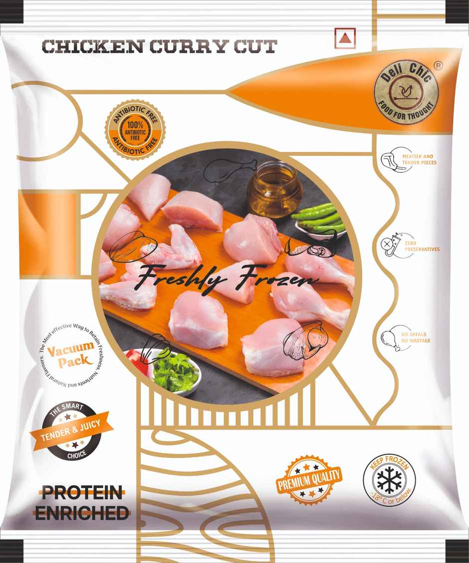 Deli Chic Chicken Curry Cut Freshly Frozen