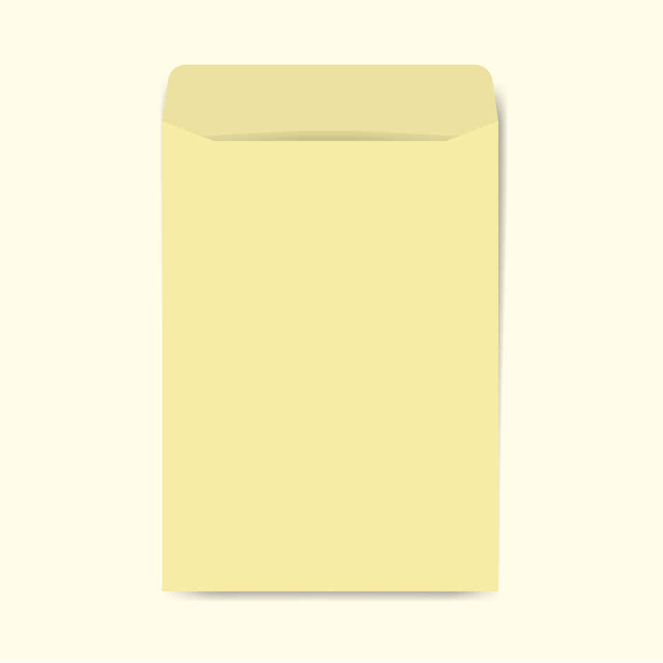 Saya Yellow Laminated Envelope 10 x 12 inch | Secure Document Mailer | Pack of 50