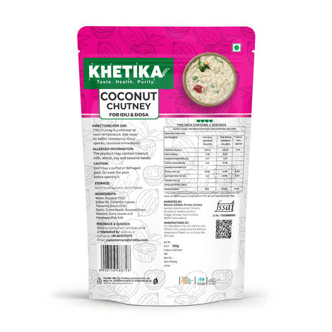 Khetika Coconut Chutney