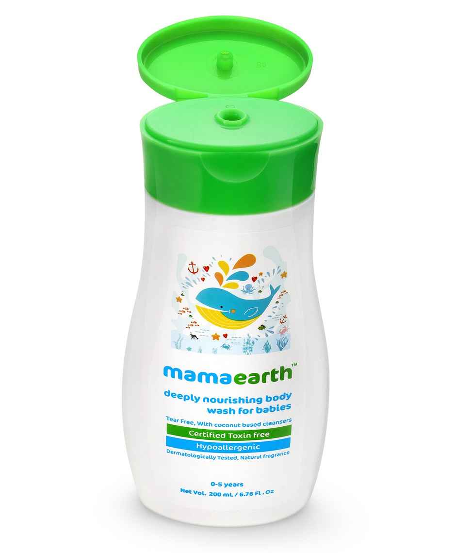Mamaearth Deeply Nourishing Body Wash For Babies