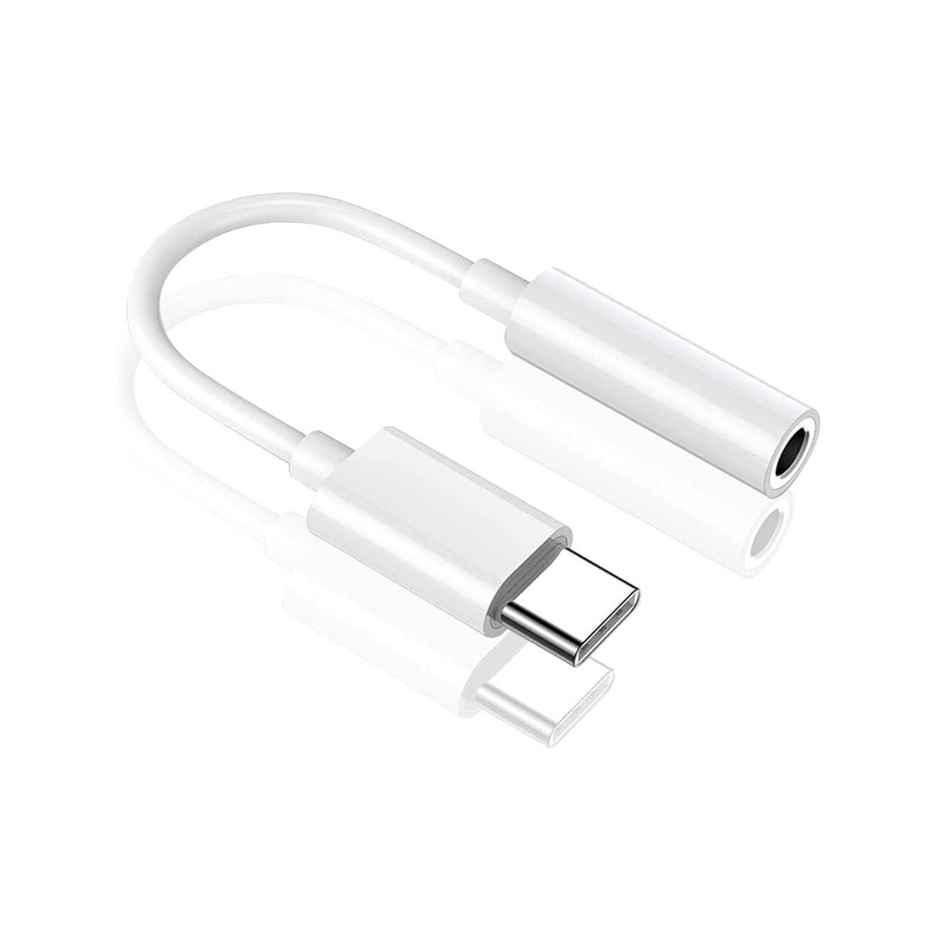 Sounce Type-C to 3.5 mm Headphone Adapter for iPhone|Compatible with iPhone 14-13-12-11-XS-XR-8-7-SE
