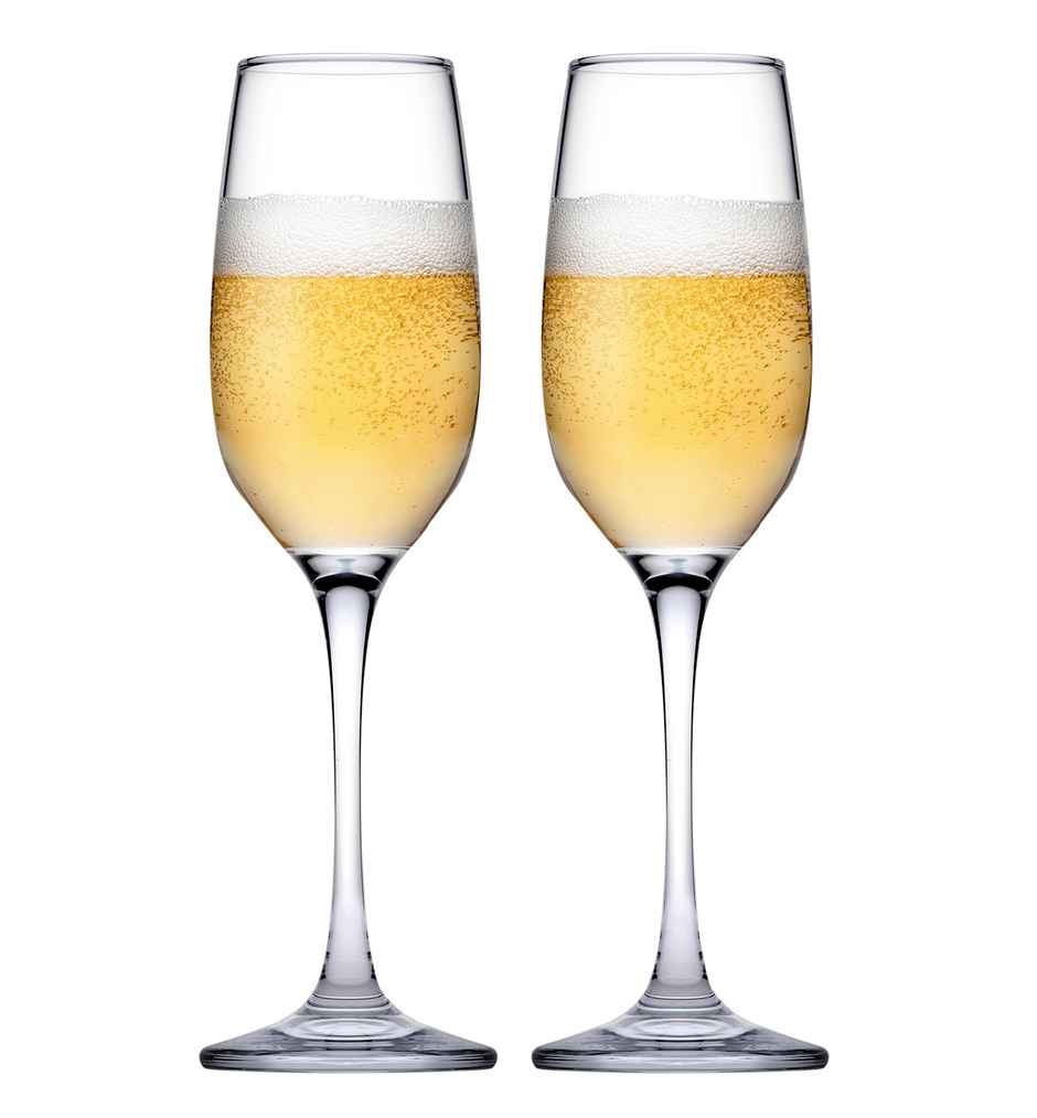 Amber Champagne Flute Glass | 200 ml | Pasabahce