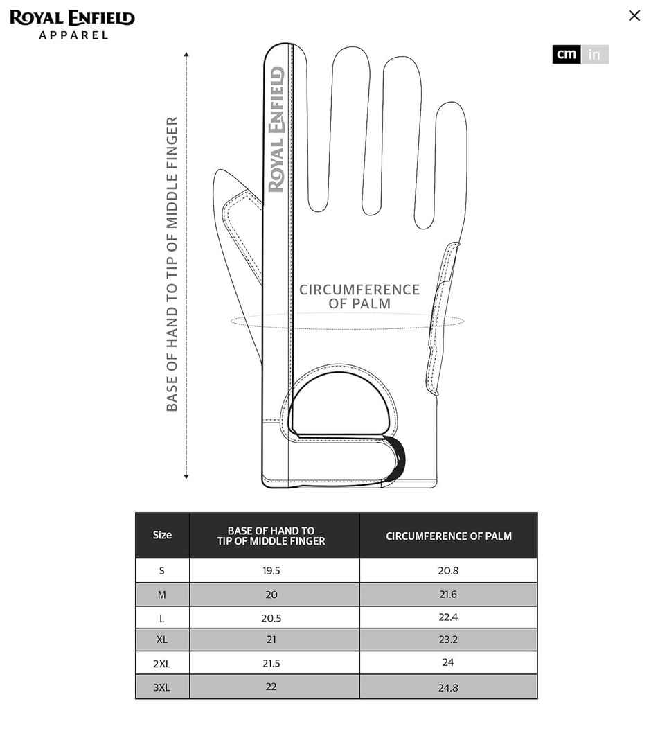 Royal Enfield Kommuter Gloves | Black