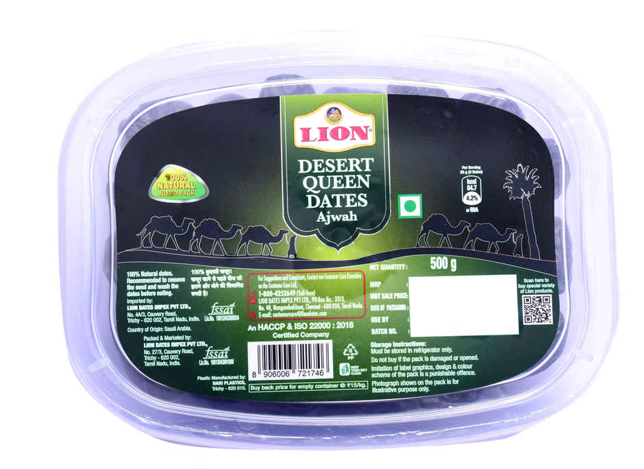 Lion Dates Desert Queen Dates
