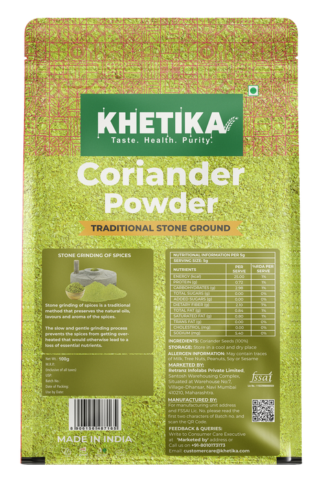 Khetika Coriander Powder