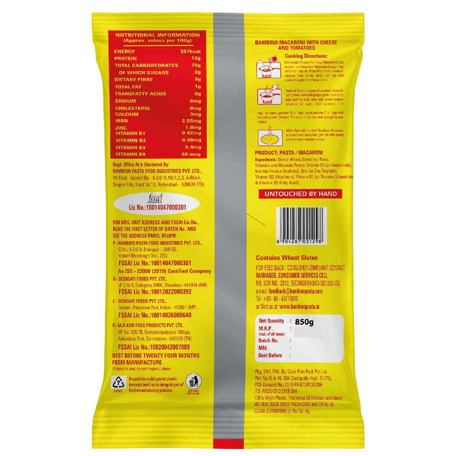 Bambino Macaroni Elbow Pasta