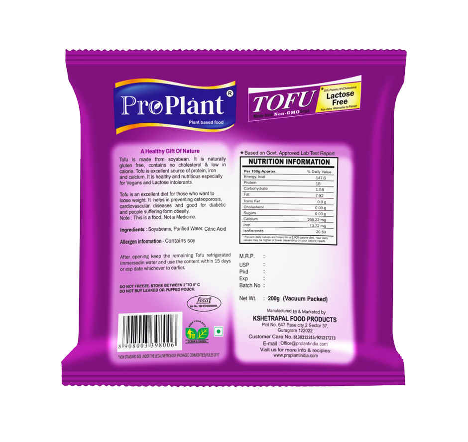 Pro Plant Tofu Paneer
