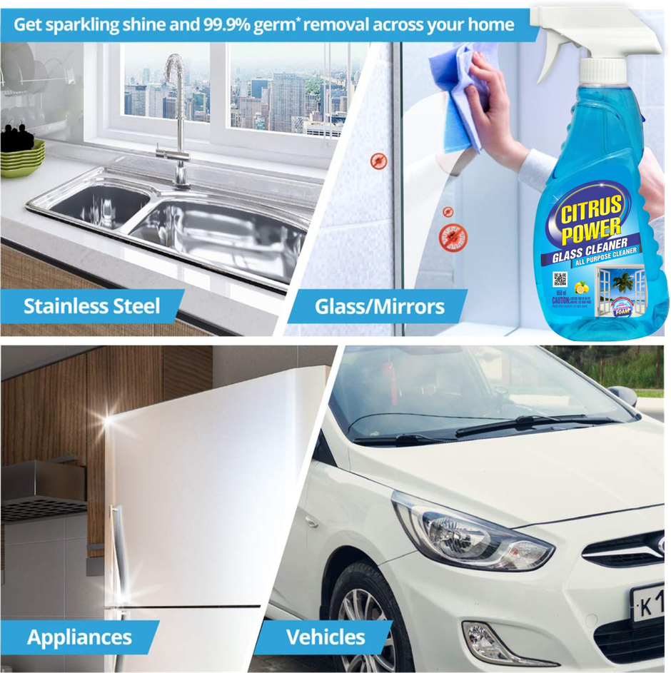 Citrus Power Glass Cleaner