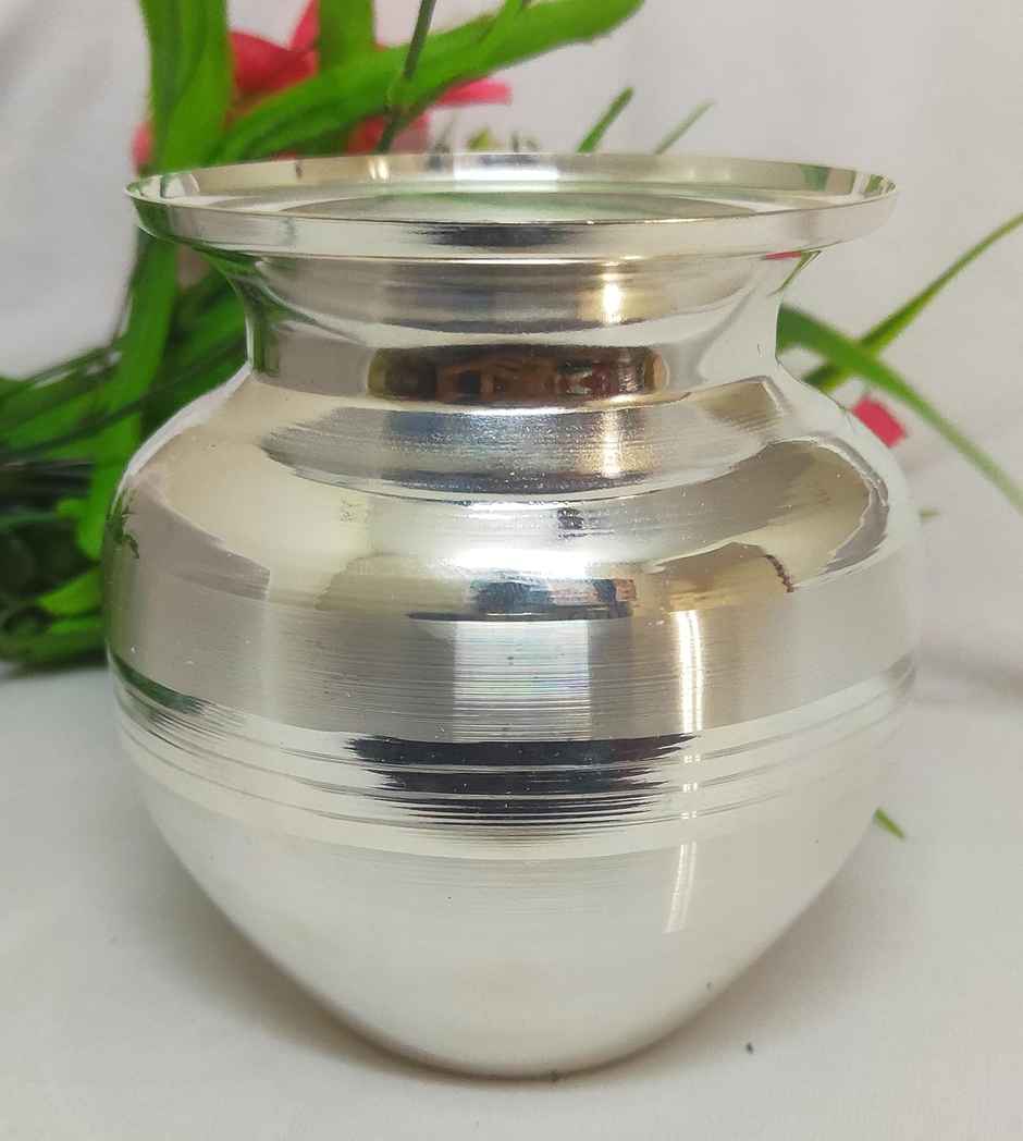 Silver Polished Pooja Lota | 300 ml | Chandar