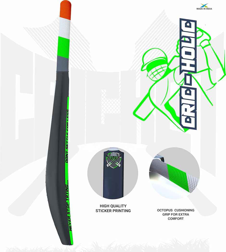 Jaspo Cric Holic Cricket Kit For Adults And Kids 11 Peice