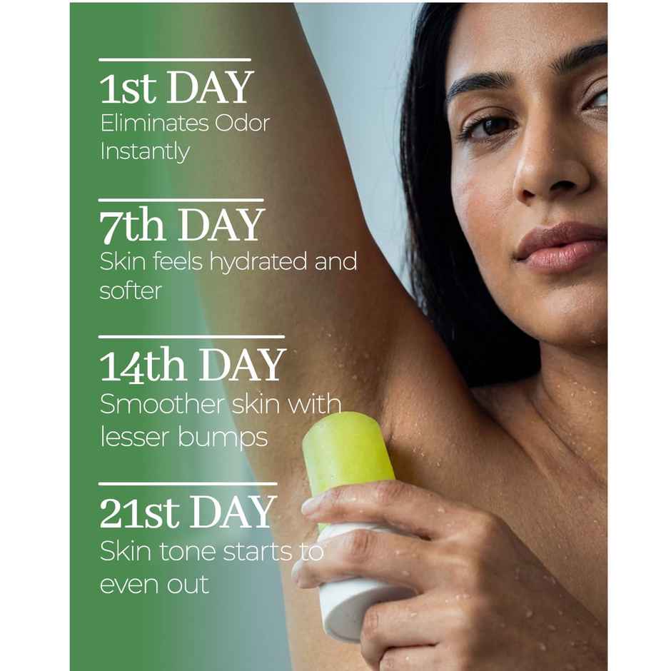 Phitku Crystal Roll On Deodorant With Aloe Natural Unscented Men Women Odor Control