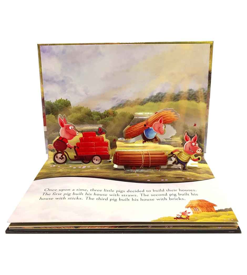 My First Pop-up Fairy Tales - Three Little Pigs - Pop Up Books for Children