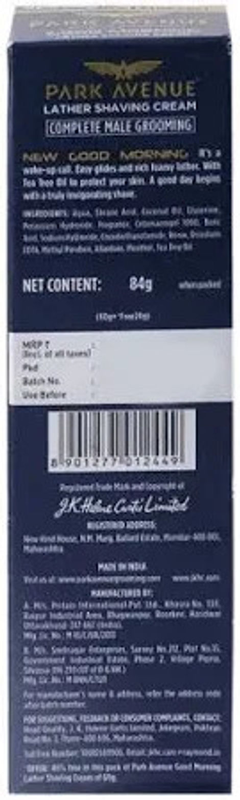 Park Avenue Shaving Cream