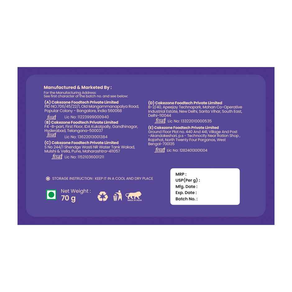 Cakezone Red Velvet Heart Brownie