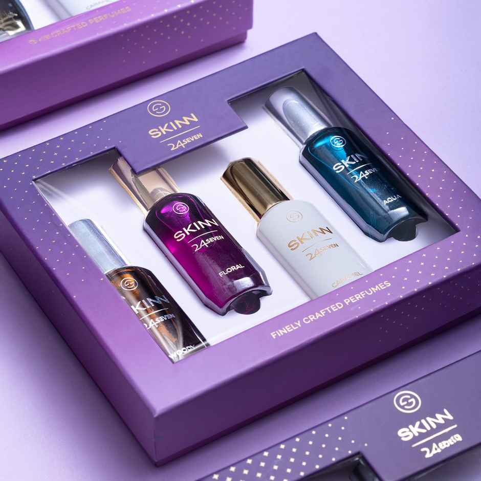 Skinn 24Seven Gift Pack Edp Perfume For Men & Women