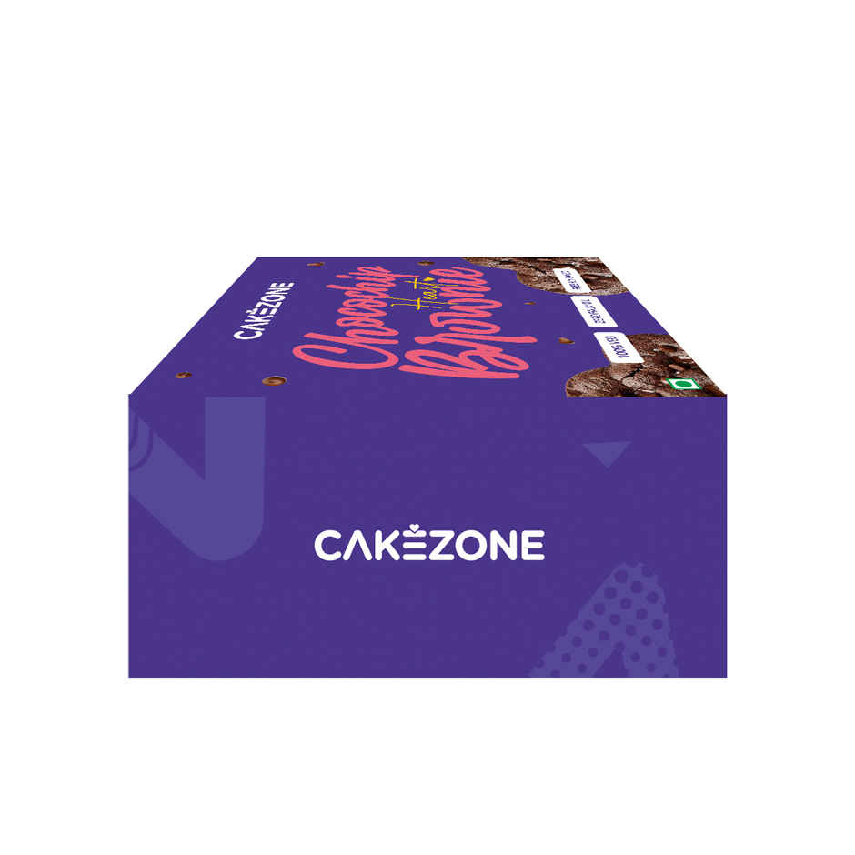 Cakezone Choco Chip Heart Brownie