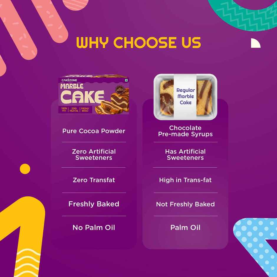 Cakezone Marbel Cake | Zero Palm Oil | Freshly Baked
